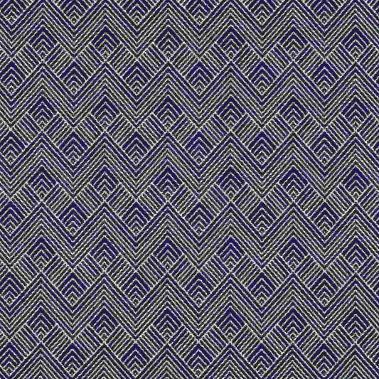 Thibaut Maddox Navy Blue White Geometric Water popular & Stain Resistant Upholstery Fabric WHS 3106