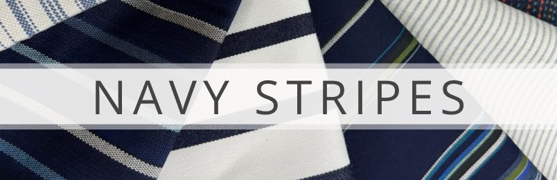 Sunbrella Navy Stripes Sample Pack